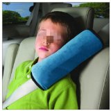 Discount Crazycity Children Car Soft Seat Belt Shoulder Pad Pillow Headrest Support Pillow (Car grey)