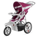 Discount InStep Safari Single Swivel Stroller, Wine/Gray